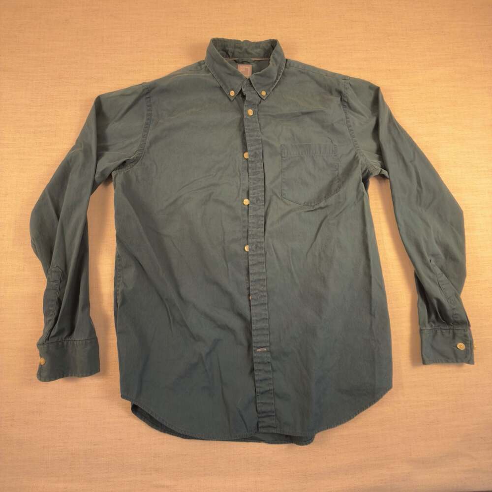 JCPenney Men's Long‎ Sleeve Button Down Shirt Size L